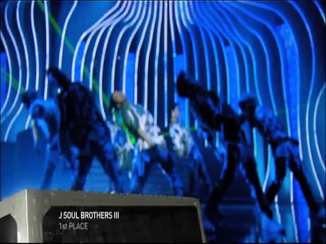 1st Place - J Soul Brothers III, Live in Tokyo, Japan, 2012