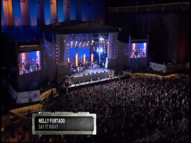 Say It Right - Live at Götaplatsen, Gothenburg, Sweden