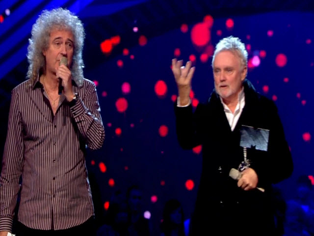 2011 EMA - Main Show | Part 25 | QUEEN Winner Walk On & Acceptance