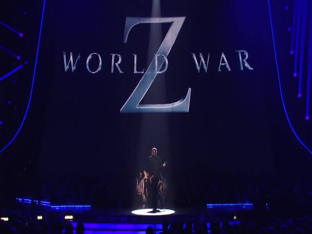 "World War Z' Star Brad Pitt Introduces The Movie Of The Year Nominees"