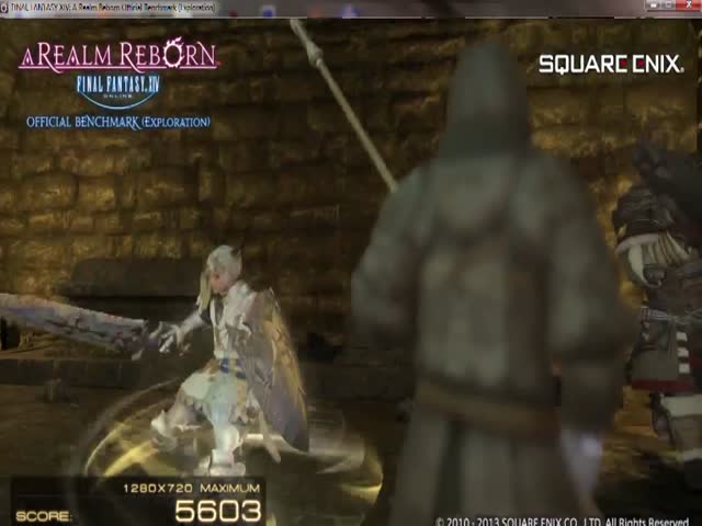 Final Fantasy XIV: Online -- A Realm Reborn - Bench Test
