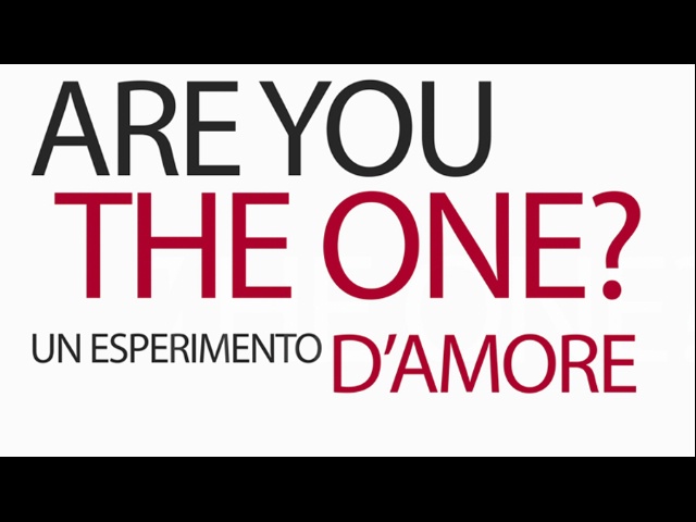 Are You The One Un Esperimento D Amore